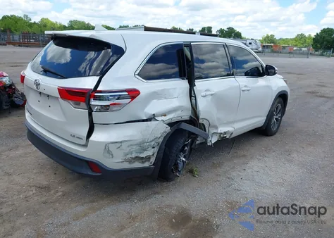 2017 Toyota Highlander Le/Le Plus from USA, damaged, VIN 5TDBZRFH6HS456819